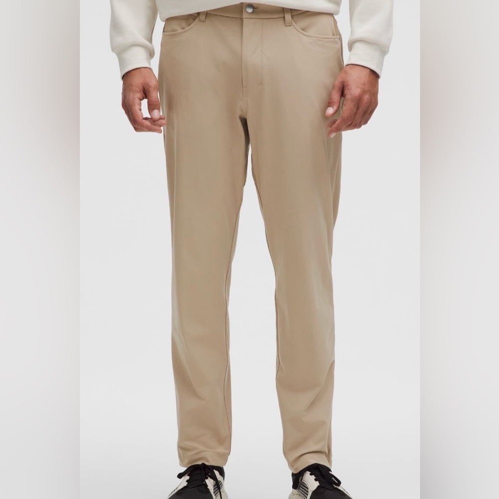 lululemon athletica Men's Chino Pants in Khaki